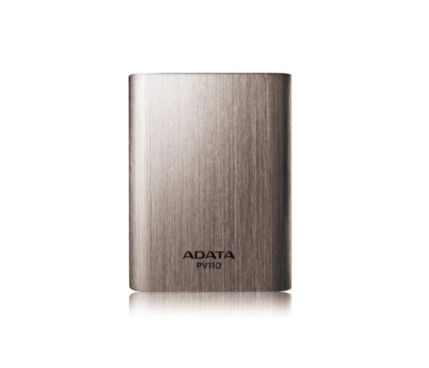 ADATA Power Bank APV110 10400 mAh tytanowy - 254528 - zdjęcie